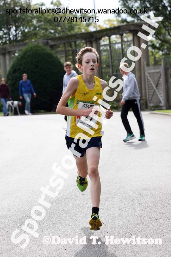 Boys under-13s, Northern Road Relays, Blackpool. Photo: David T. Hewitson/Sports for All Pics